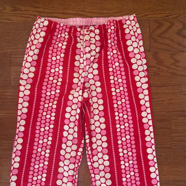 Vintage 2000’s Victoria’s Secret PINK Polka Dots Pajama Pants PJs Size Large i - Image 5