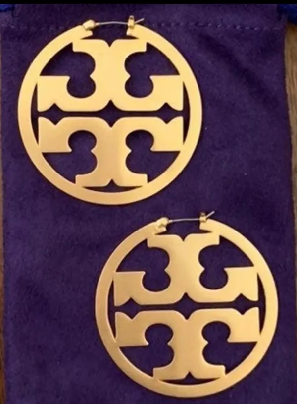 Tory Burch Miller Hoop Earring - Image 2