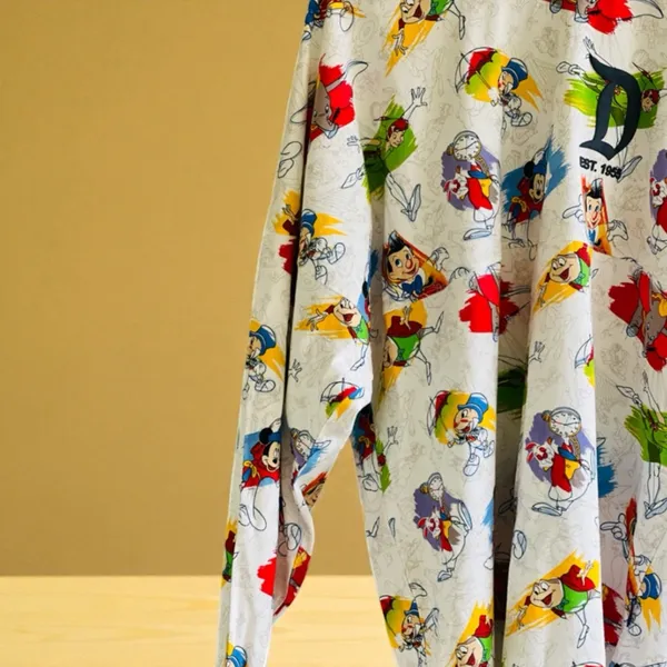 Disney Parks Ink & Paint Spirit Jersey featuring classic animated characters - Image 8