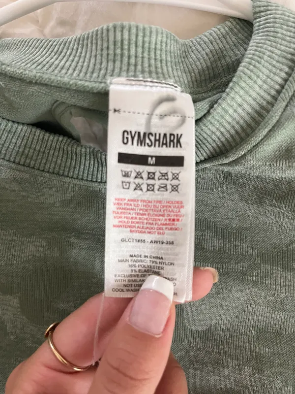 Long Sleeve Gym Shark Shirt - Image 4