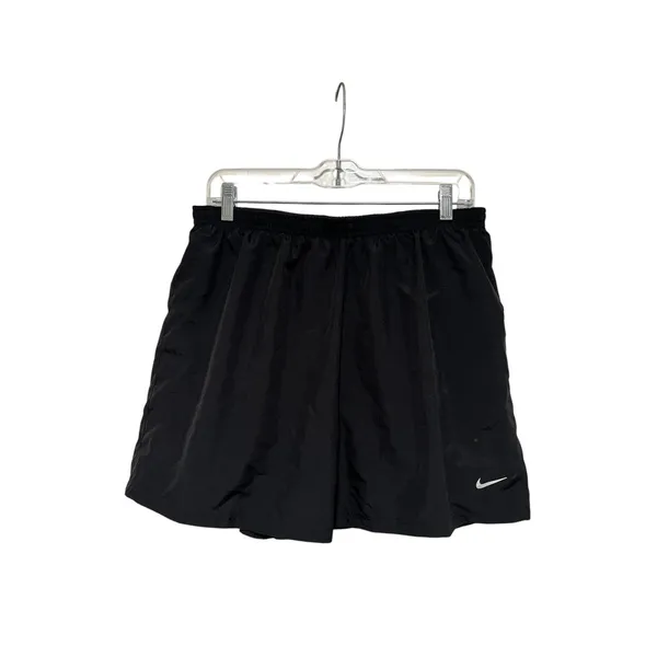 Nike Men's Dri-FIT Running Shorts Black L Lined Pockets - Image 2