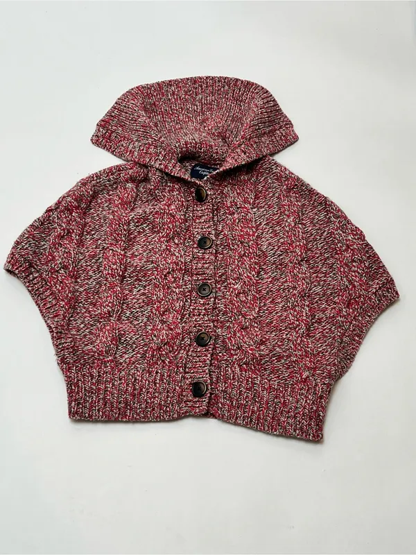 American Eagle Poncho Cardigan Sweater XXS - Image 2