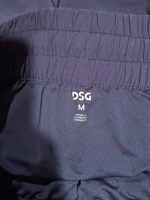 DSG Navy Blue Women's Athletic Shorts with Elastic Waistband - Image 2