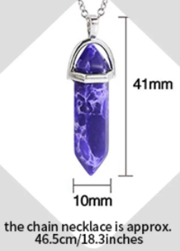 Chakra Crystal Necklace - Image 2