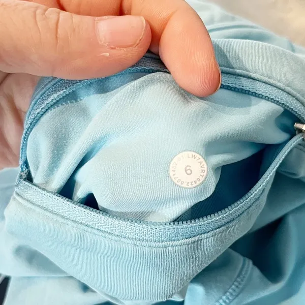 Lululemon Speed Up Mid-Rise Lined Short 4" Blue Chill 6 - Image 5