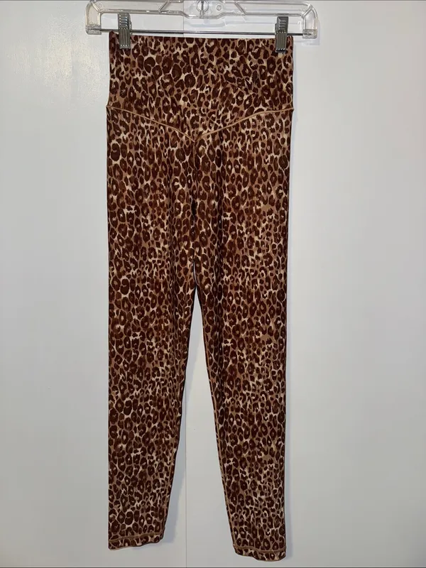 Aerie OFFLINE Leggings Real Me 7/8 High Rise Leopard Print Women’s M Medium - Image 3