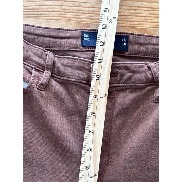 Hollister Flare Jeans 15L Brown High Rise Wide Leg Stretch‎ Denim Pants - Image 5
