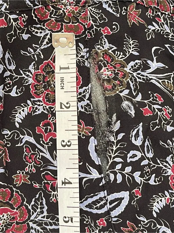 Veronica Beard 100% silk mini dress floral streetwear cottage festival vacay 2 - Image 12