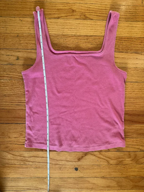 Old Navy Women Crop Rib-Knit Tank Top in Dragonfruit Pink - Image 4