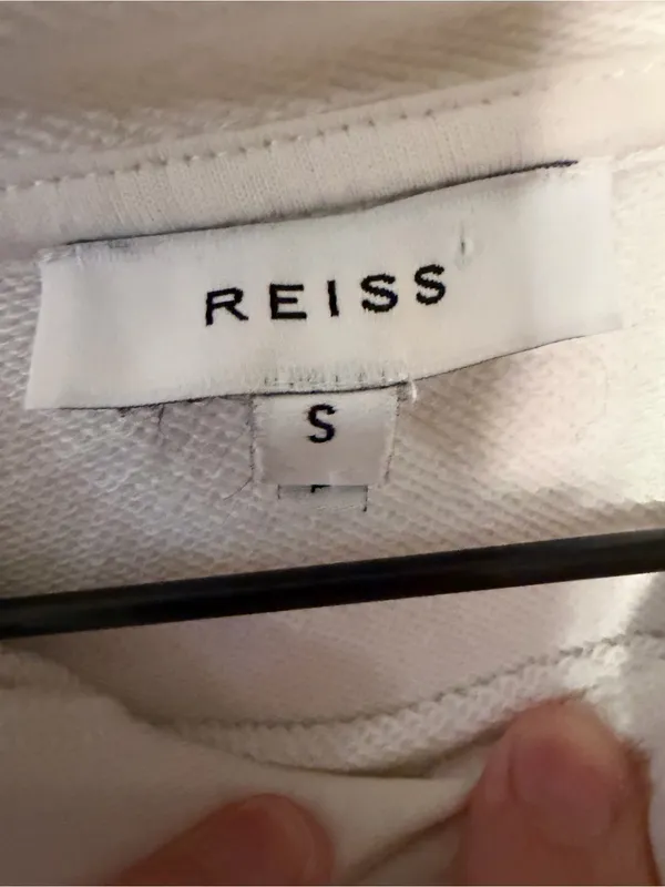 Reiss Mercy Cotton Blend Hoodie Size Medium - Image 6
