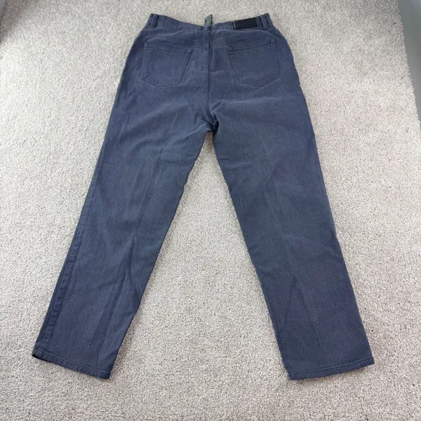 Lauren Jeans Co RL Jeans Women‎ 12 Dark Wash High Rise Straight Denim Normcore - Image 12
