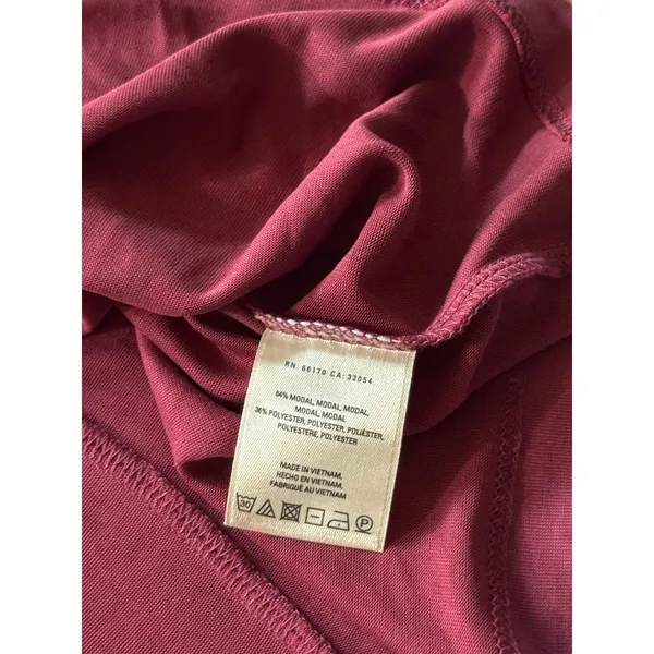 Anthropologie By Maeve Dress Cara Cowl Neck‎ Shift Red Size Large NWT - Image 4