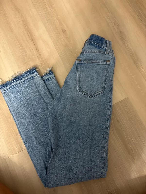 Abercrombie Straight High-Rise 90s Jeans Curve Love - Image 4