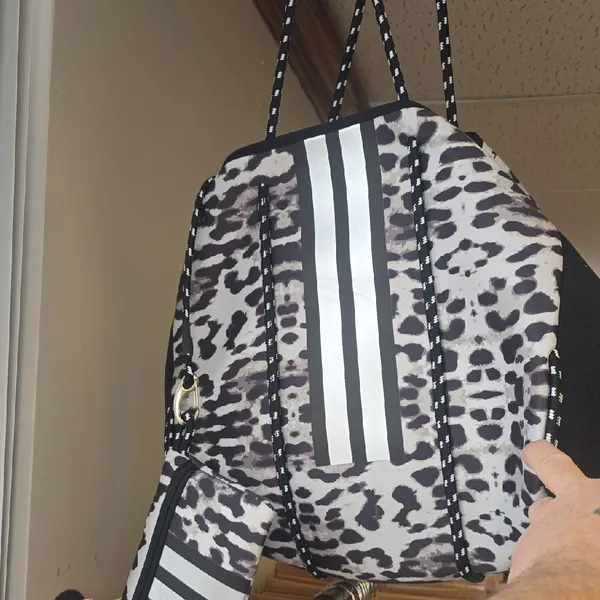 Leopard Print Women's Bag Brown - Image 4