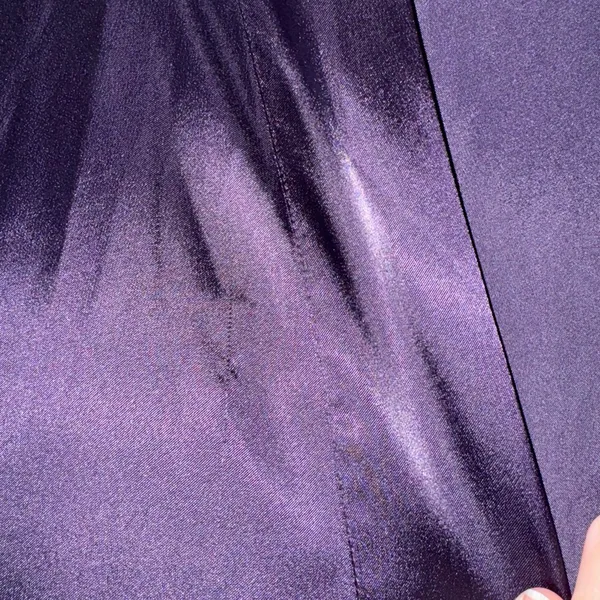 Vintage 1999 Victoria’s Secret Purple Satin Robe One‎ Size - Image 7