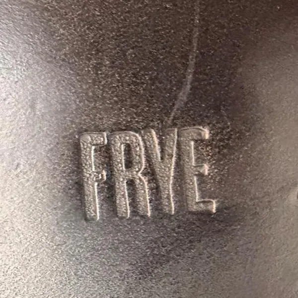 NWT Frye Melissa Button Back Zip Black Leather Riding Boots Women’s Size 8 - Image 7