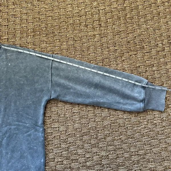 SO comfy oversized sweatshirt Gray Size XS - Image 6