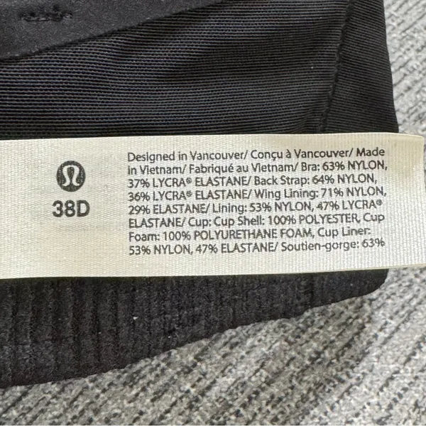 Lululemon Air Support Black Bra - Image 12