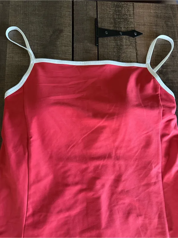 Old Navy Active PowerSoft Tennis Dress Built-In Shorts Go-Dry Pink Women's S - Image 2