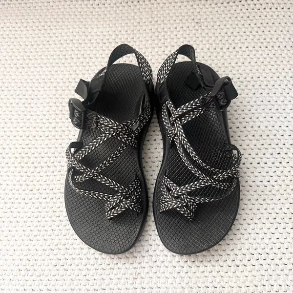 Chacos ZX/2 Classic Boost Black Comfort Strappy Sandals Women's US 7 - Image 4