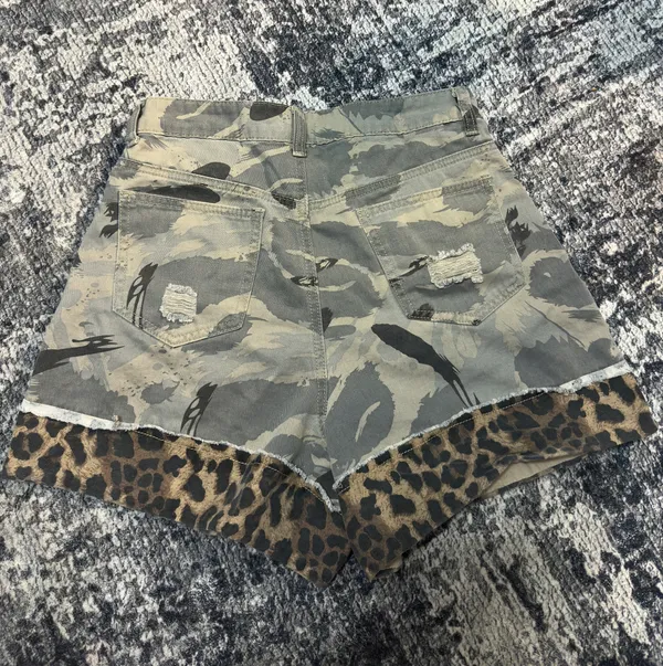POL Distressed High Waisted Jean Shorts - Image 7