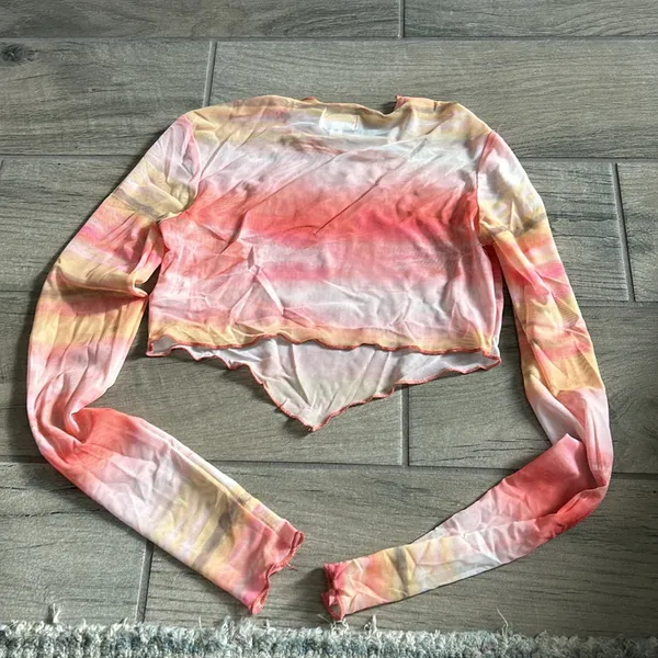 Superdown mesh long sleeve top - Image 4