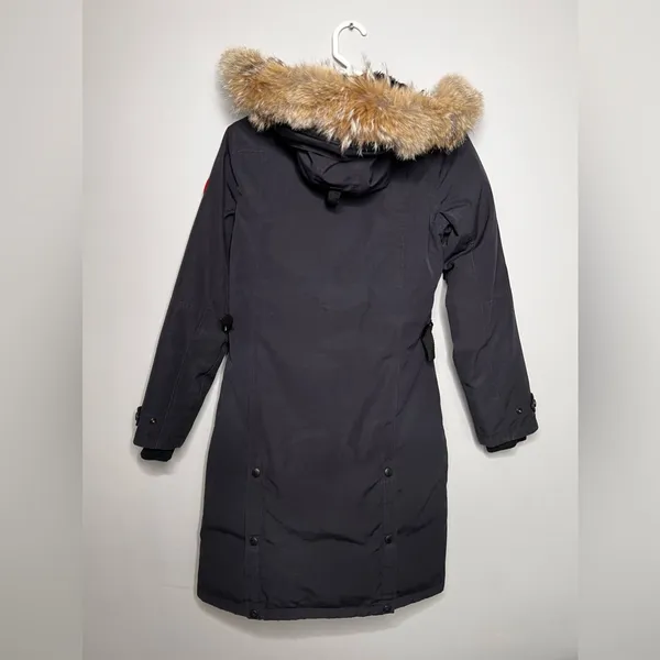 Canada Goose Kensington Parka Goose Down Puffer Jacket Women’s XS Black Coat - Image 9