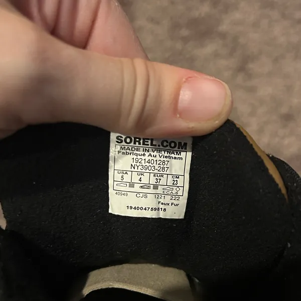 Sorel Whitney II Short Lace unisex winter waterproof elk tan boots - Image 11