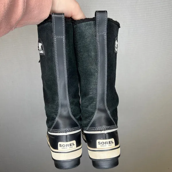 Sorel Tivoli Black Waterproof Winter Snow‎ Boots NL1907-010 Womens 7 - Image 5