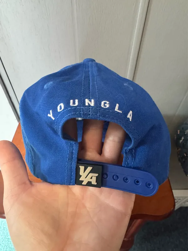YoungLA SnapBack Hat Blue - Image 3