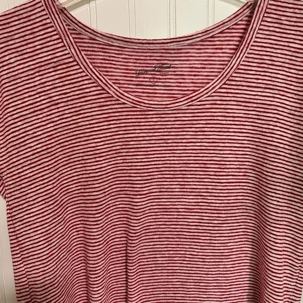 Universal Threads - Red and White Striped Top - Image 4
