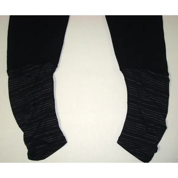 NWT New Black Prana Selwyn Leggings Womens Yoga L High Waist Polka Dots Ruched - Image 4