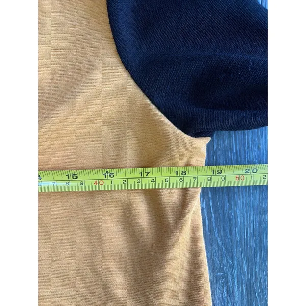 Zara Colorblock Knit Midi Dress V-Neck Short Sleeve NWT Small - Image 9
