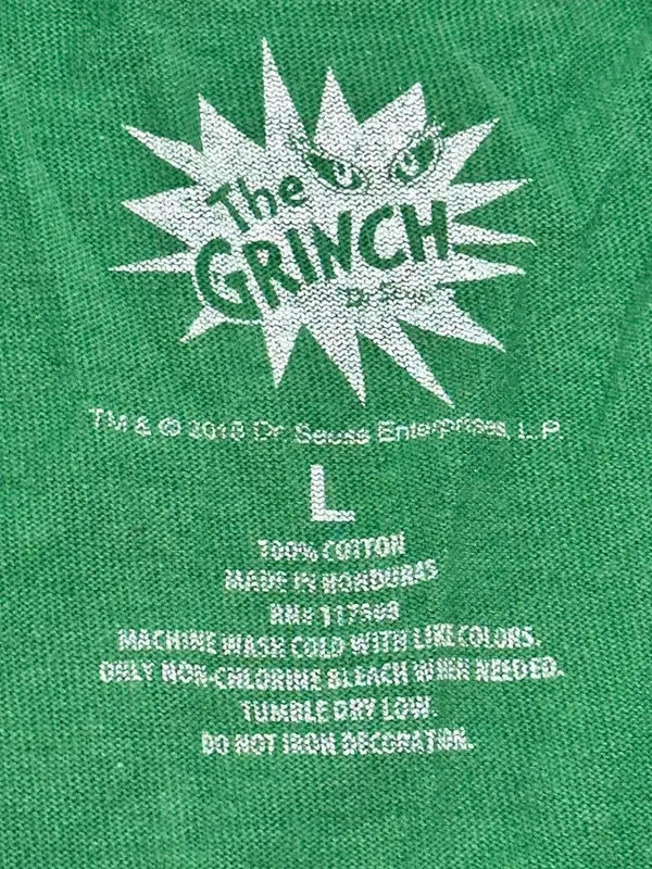 Dr. Seuss’ The Grinch Big Face Shirt - Image 7