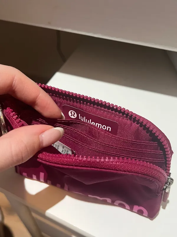 lululemon athletica Hot Pink Clippable Card Pouch - Image 6