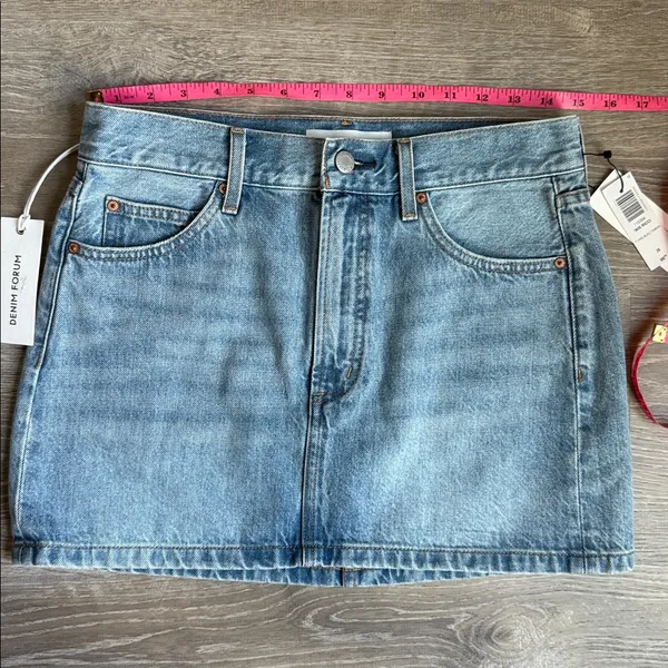 NEW Aritzia Denim Forum The '90s Ricci denim skirt 26 - Image 2