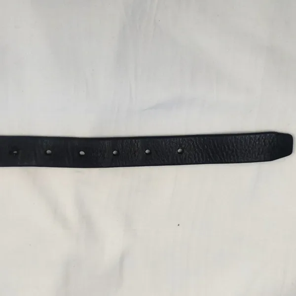 BT3040001 Women's Black Genuine Leather Belt Sz L SKU 3843 - Image 4
