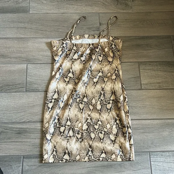 Lovely day snake print dress - Image 3