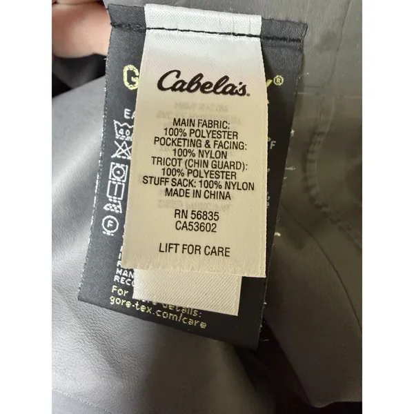Cabela's Gore-Tex Windbreaker Raincoat Pink Women's Size‎ 2XL - Image 12