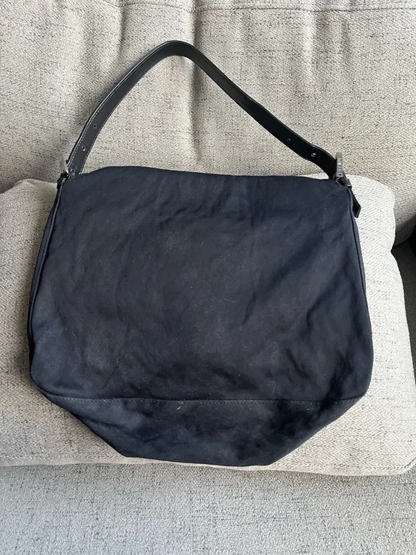 Fendi Vintage mamma baguette neoprene black shoulder bag - Image 20