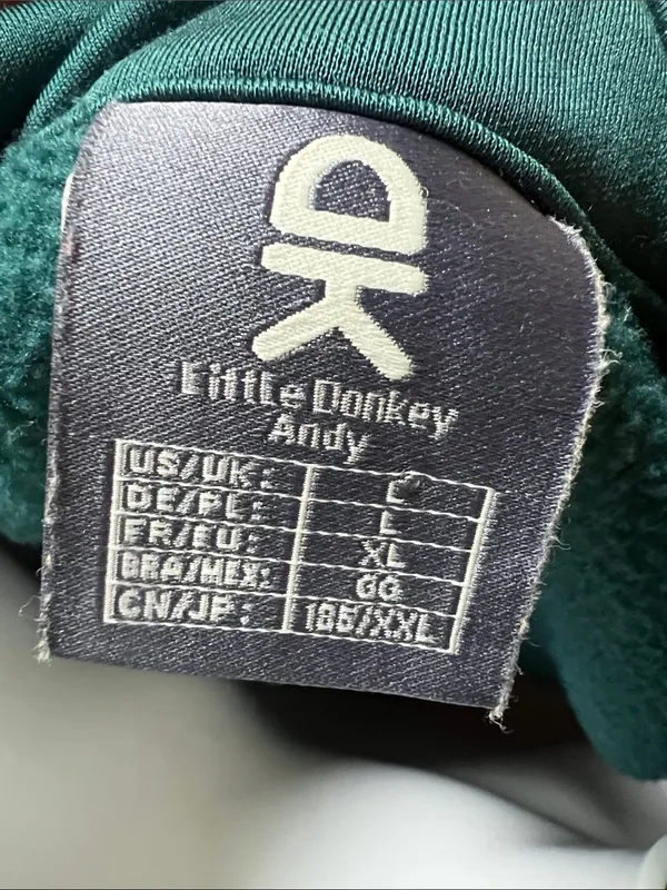 Little Donkey Andy lQuilted Green-Teal Hybrid Jacket - Image 2