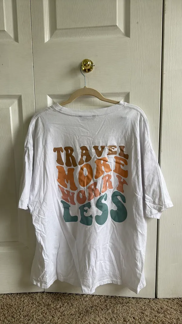 White Shein T-Shirt - Image 2