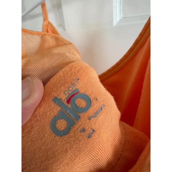 Alo orange tank top - Image 7