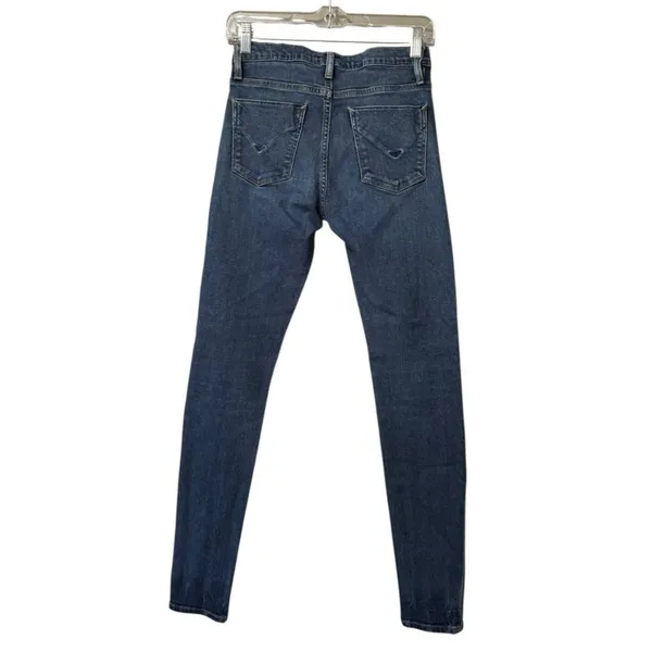 Hudson NICO‎ Super Skinny Stretch Size 27 Jeans Preppy Designer City College - Image 2