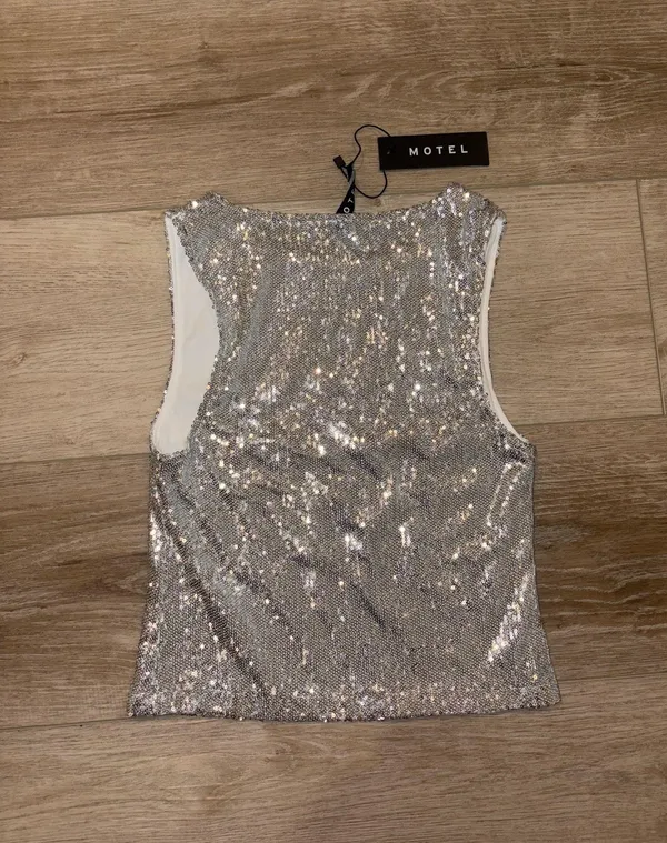Motel rocks sequin top  - Image 2