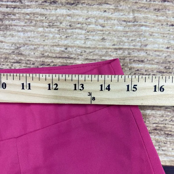 SHEIN Joress Dress Pants Womans Sz L Pink High-Rise Wide Leg - Image 6