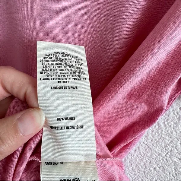 Ted Baker London Pink Open Sleeve‎ Tee - Image 8