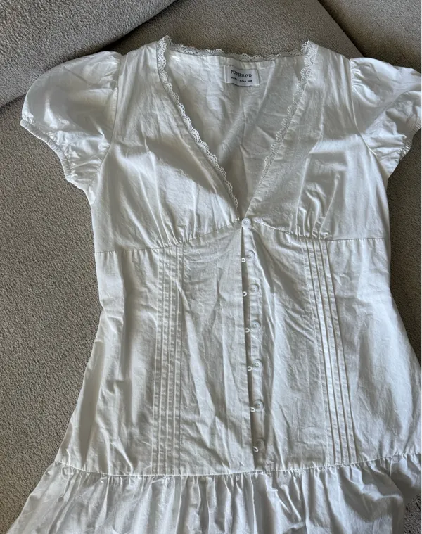 Peppermayo Mini Dress White - Image 10