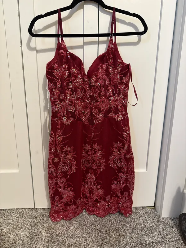 Stacey’s homecoming dress Red - Image 4