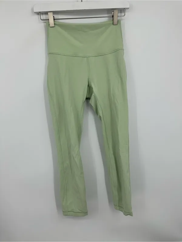 Lululemon Align Green Leggings High Rise Women's Size 4 Gym Workout - Image 6